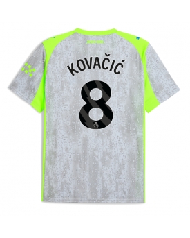 Manchester City Mateo Kovacic #8 Maglia Gara Terza Repliche 2025-26 Maniche Corte